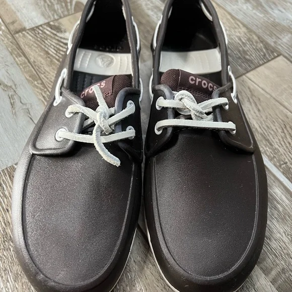CROCS Shoes Crocs Lace Up Boat Shoes Mens Poshmark